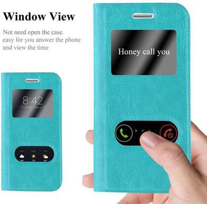 Productafbeelding Cadorabo Boek met Uitzicht Dubbele Raambedekking (Samsung Galaxy S3 Mini)