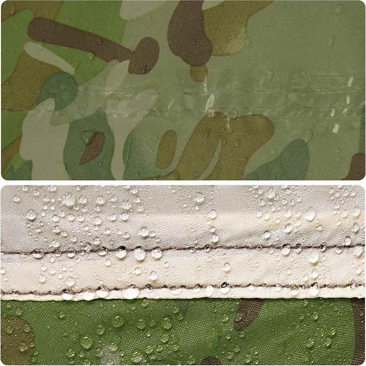 Actual product image VidaXL Shower tent camouflage waterproof (3.70 kg)