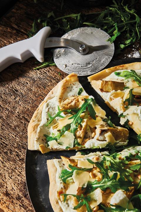 Produktbild de Buyer 6er Set #PIZZA: Backroste+Pizzarad+Teighorn