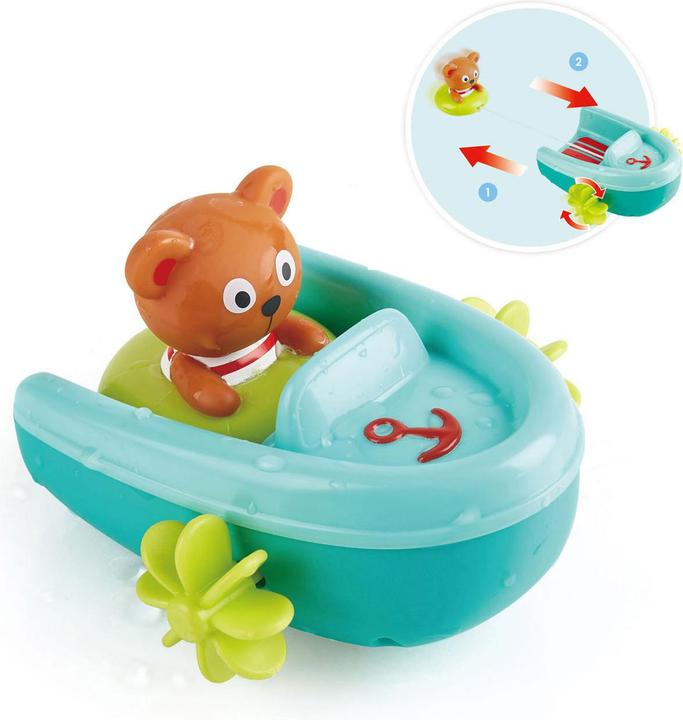 Hape Bateau pneumatique avec moteur à friction