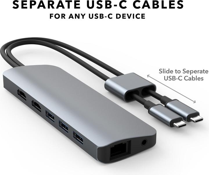 Produktbild Hyperdrive Viper 10 in 2 (USB-C, 10 Ports)