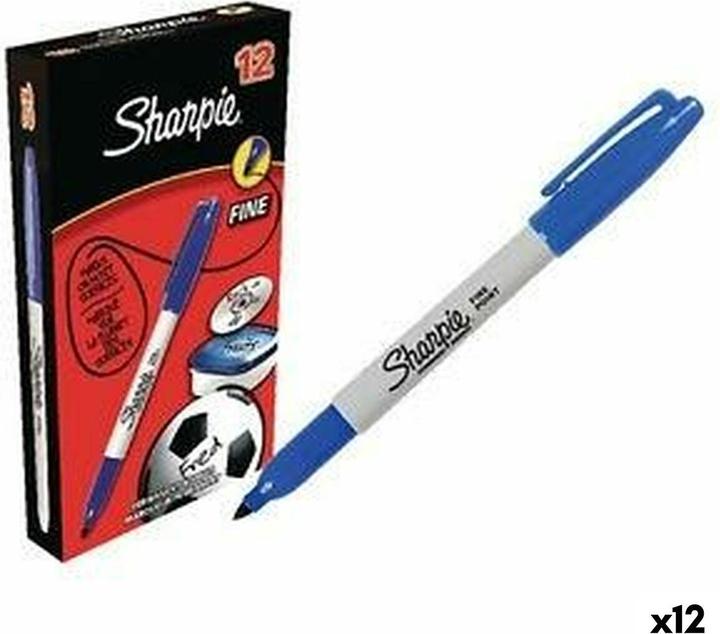 Produktbild Sharpie Feiner Permanentmarker (Blau, 1 mm, 1 x)