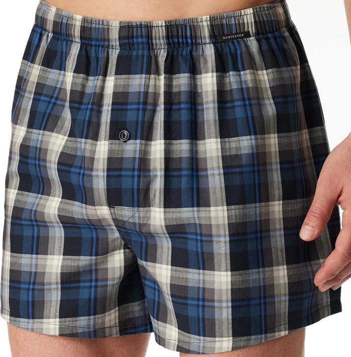 Produktbild Schiesser 4er Pack Web Boxershorts (8, XXL, 4er Pack)