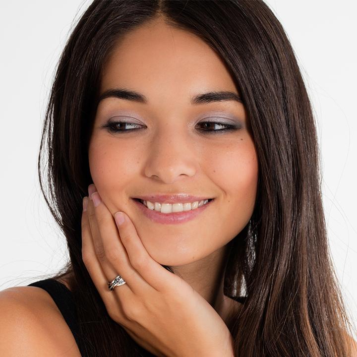 Immagine prodotto Thomas Sabo Anello multiplo di fede, amore, speranza (48, 925 Argento)