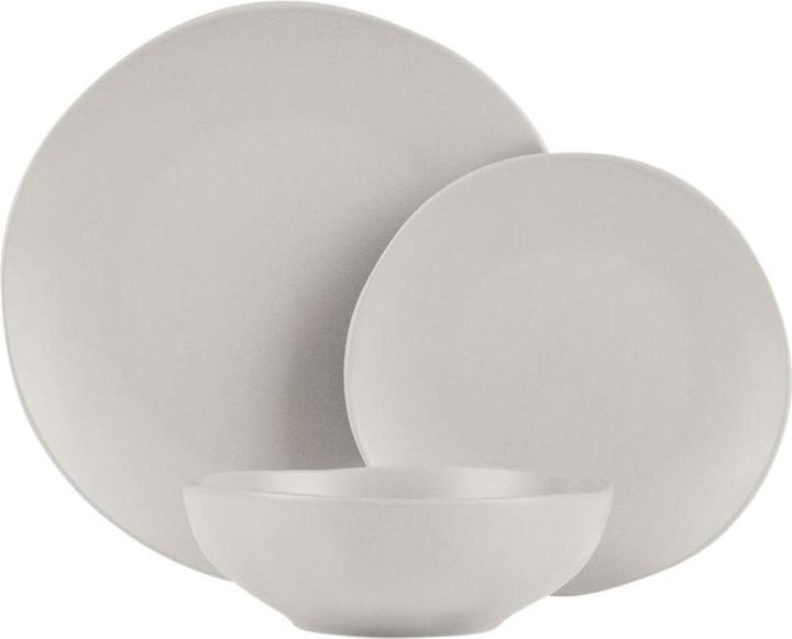 Actual product image BerlingerHaus Haus 18-teiliges Tellerset matt cream Sahara Collection (18 Piece)