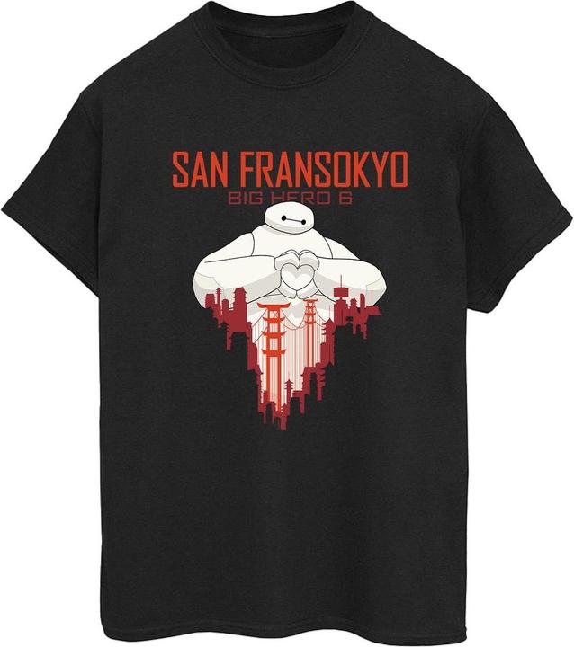 Produktbild Disney Big Hero 6 Baymax San Fransokyo Heart TShirt (3XL)