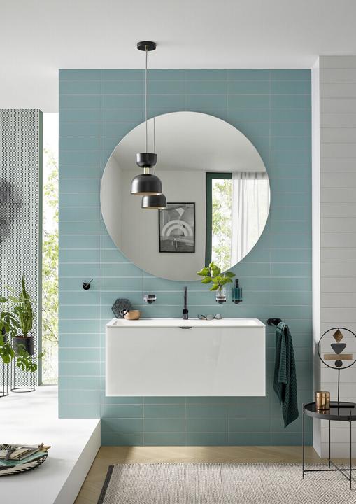 Immagine prodotto Emco porta sapone rotondo, piatto in vetro cristallo, 4330