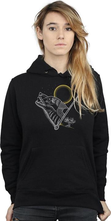 Produktbild Werewolf Line Art Kapuzenpullover (L)