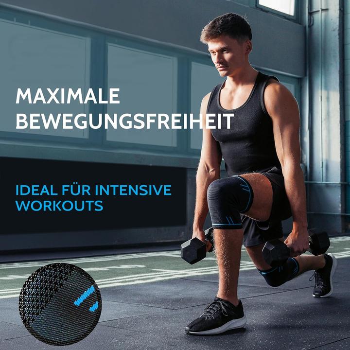 Image du produit Agile Now 2-teiliges Kniebandagen-Set (L)