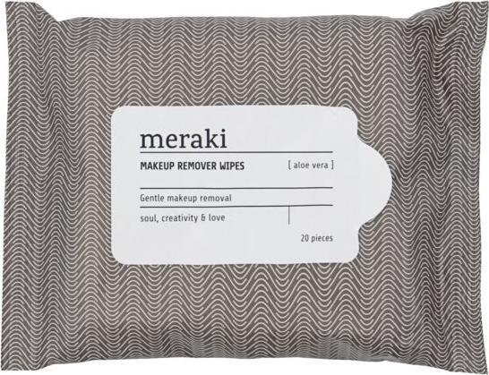 Immagine prodotto Meraki Salviette struccanti, aloe vera, grigio caldo/bianco (Panni pulizia)