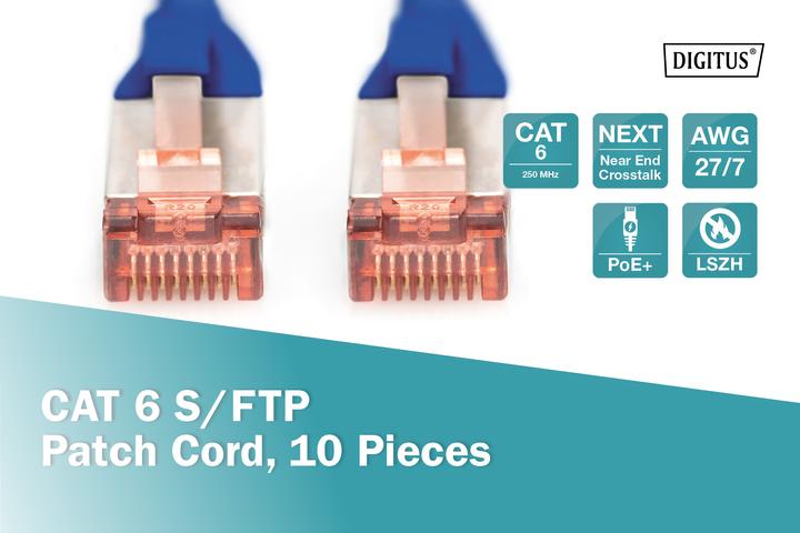 Productafbeelding Digitus Netwerkkabel (S/FTP, CAT6, 1 m)