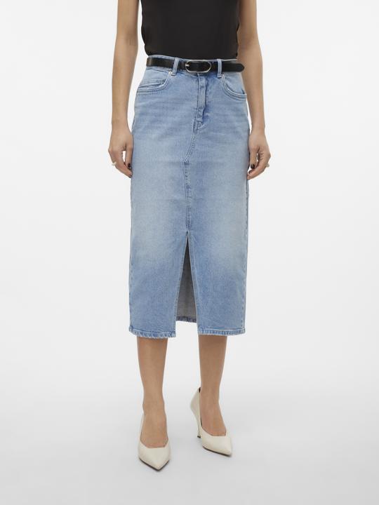 Produktbild Vero Moda VMVERI Hohe Taille Langer Rock Jeansrock (M)