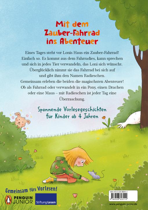 Immagine prodotto Loni und Radieschen – Das unglaubliche Zauber-Fahrrad (Tedesco, Milena Baisch, 2024)