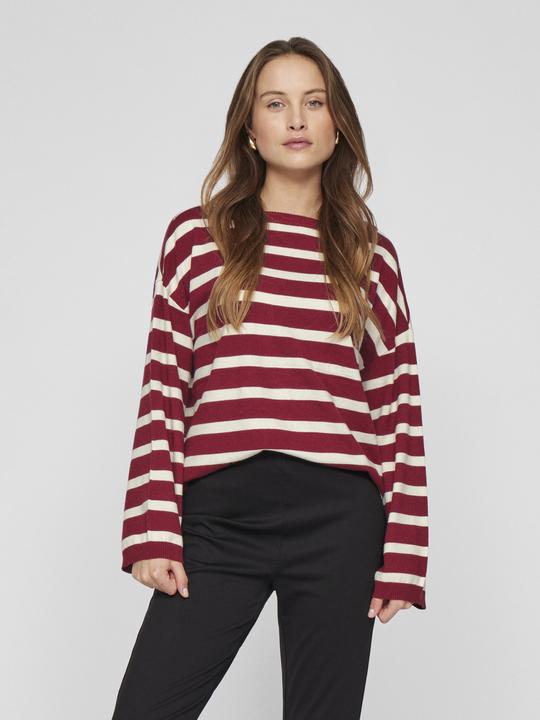 Actual product image Vila U-boat neck knitted jumper (L)