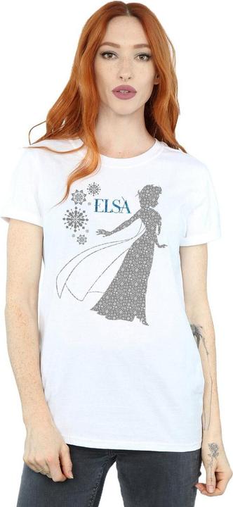 Image du produit Disney - T-shirt FROZEN ELSA CHRISTMAS SILHOUETTE - Femme (M)