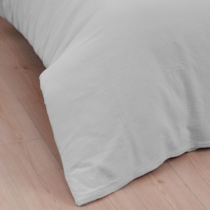Actual product image Traumschlaf Muslin Uni (Duvet cover, 200 x 200 cm, 70 x 90 cm)