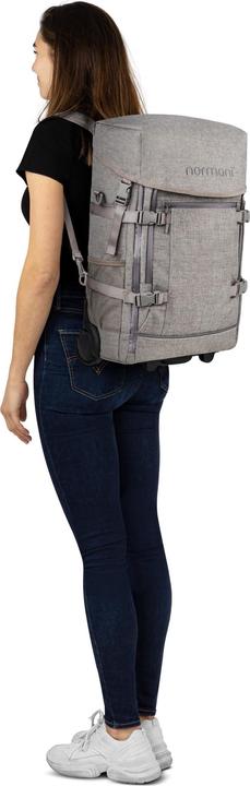 Actual product image Normani Backpack with trolley function and small rucksack - 9063 (45 l, Hand luggage (up to 50 litres))