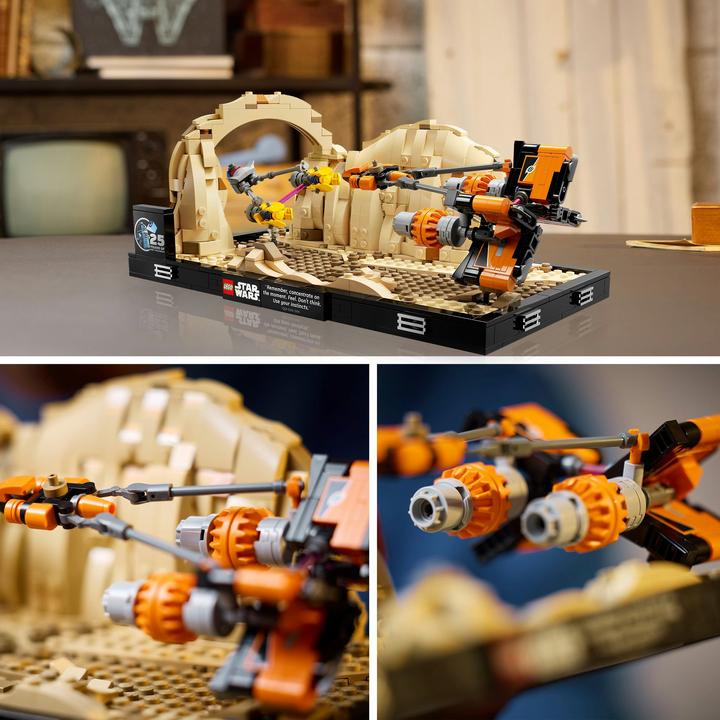 Image du produit LEGO Course de podium à Mos Espa - Diorama (75380, LEGO Star Wars)