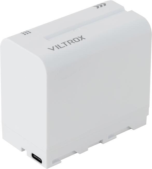 Actual product image Viltrox NP F970 Battery 6600mah with USB C Charging Port (Rechargeable battery)
