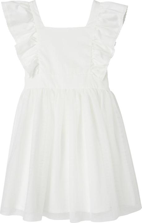 Vertbaudet Festliches Mädchen Volantkleid, Musselin & Tüll