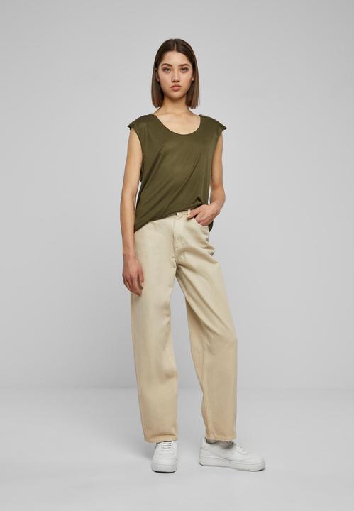 Immagine prodotto Urban Classics Ladies Shoulder Zip HiLo Tee (S)