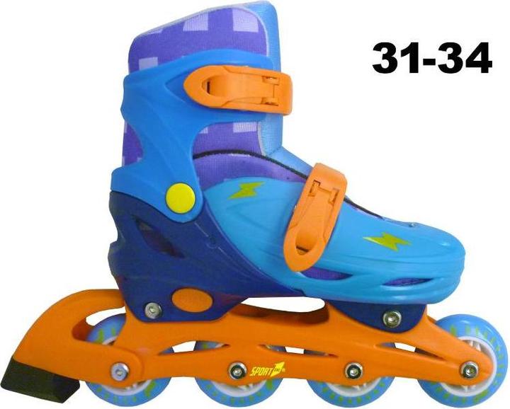 Image du produit Power Play Sport1 "Easy Roller" Blå inlinere Rulleskøjter til børn str. 31-34 (31)