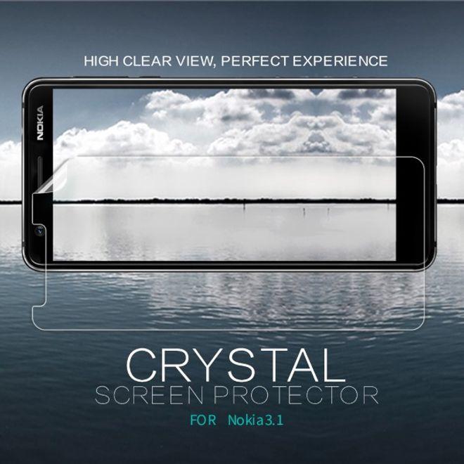 Actual product image Nillkin Super Clear Series Protective Film (1 Piece, Nokia 3.1)
