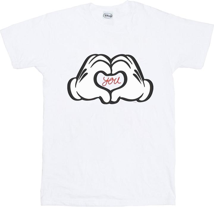 Immagine prodotto Disney Mickey Mouse Loves You Maglietta Ampia Donna (3XL)