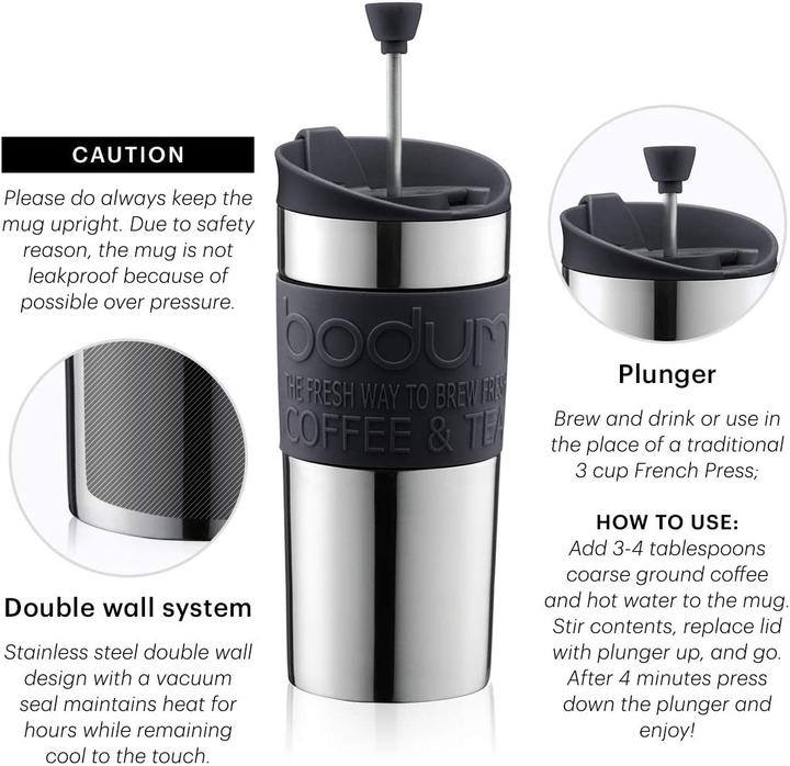 Immagine prodotto Bodum Macchina da caffè Travel Press (0.35 l)