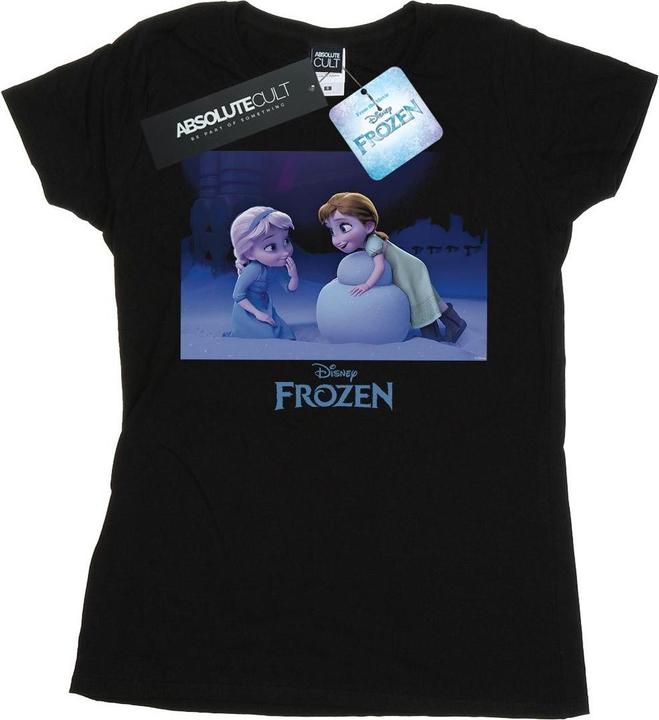 Immagine prodotto Disney Frozen Build A Snowman Maglietta Donna (S)