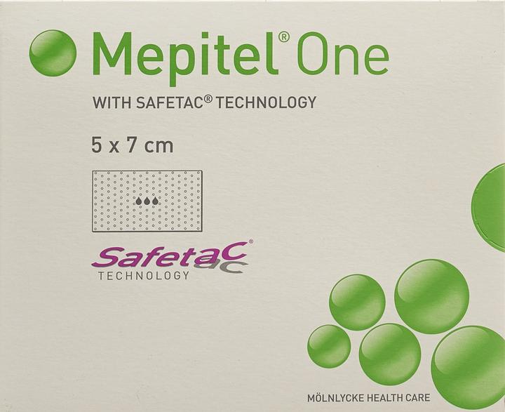 Actual product image Mepitel One wound dressing (5 x)