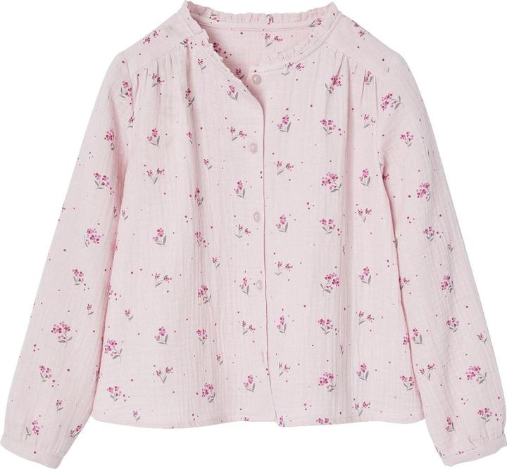 Vertbaudet Mädchen Hemdbluse aus Musselin