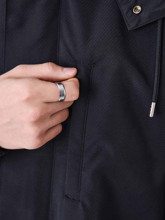 Produktbild Project X Paris Lange Steppjacke mit Taschen (S)