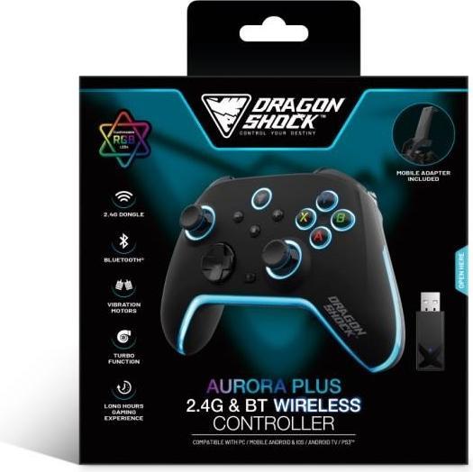 Actual product image Nuance Dragon Aurora Plus Wireless Black for Nintendo (Android, iOS, PS3, PC)