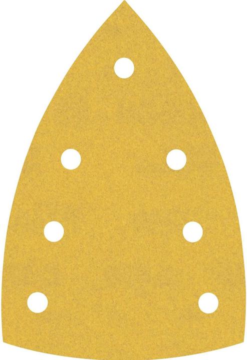 Bosch Professional Zubehör Expert C470 Sandpaper with 7 holes for multi-sander, 100 x 150 mm, G 240, 10 pcs. (240)