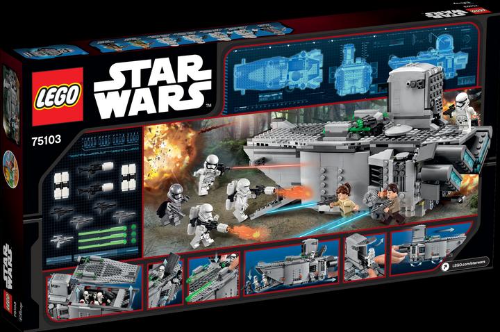Actual product image LEGO First Order Transporter (75103, LEGO Star Wars)
