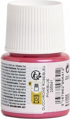 Actual product image Pebeo SetaCuir leather colours (Rose, blue duochrome, 45 ml)