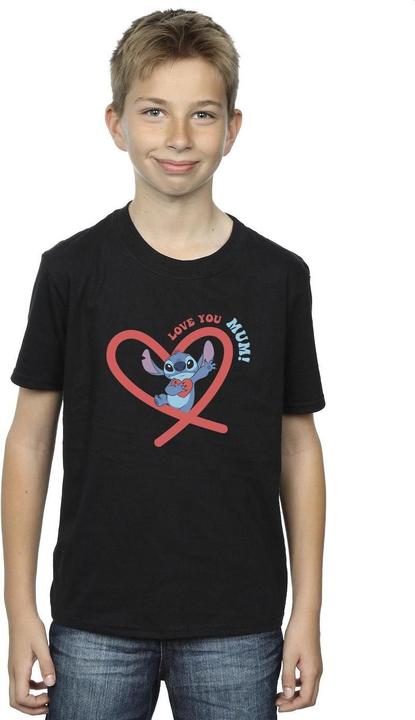 Produktbild Disney Lilo & Stitch Love You Mum TShirt Jungen (152, 158)