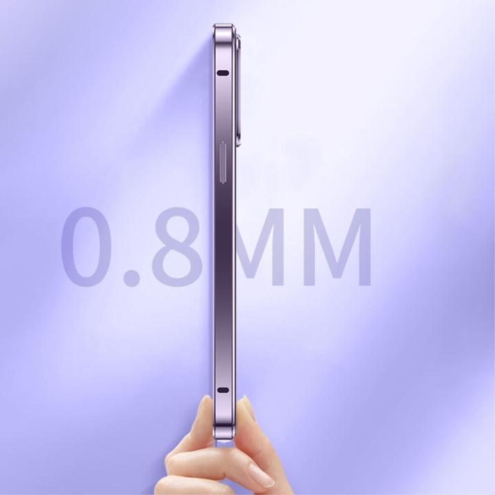 Produktbild Cover-Discount iPhone 14 Plus - Magnetische Schutzhülle mit Glas violett (Apple iPhone 14 Plus)