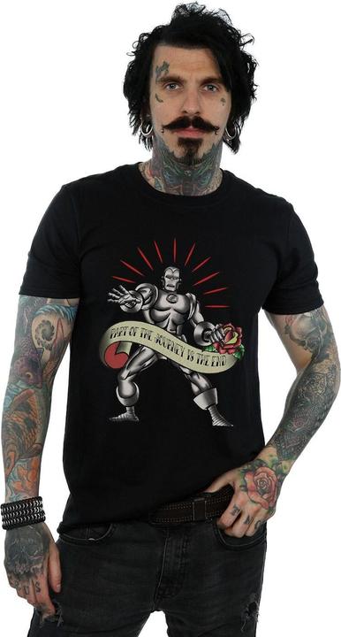 Immagine prodotto Iron Man The End Tattoo Maglietta Uomo (S)