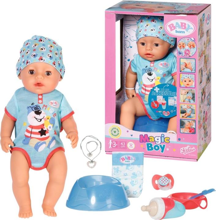 Actual product image Zapf Creation Zapf 834992 BABY born Magic Boy 43cm