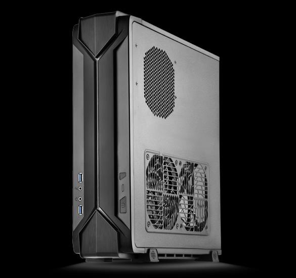 Immagine prodotto Silverstone SST-RVZ03B Caso HTPC Raven (Mini-ITX)