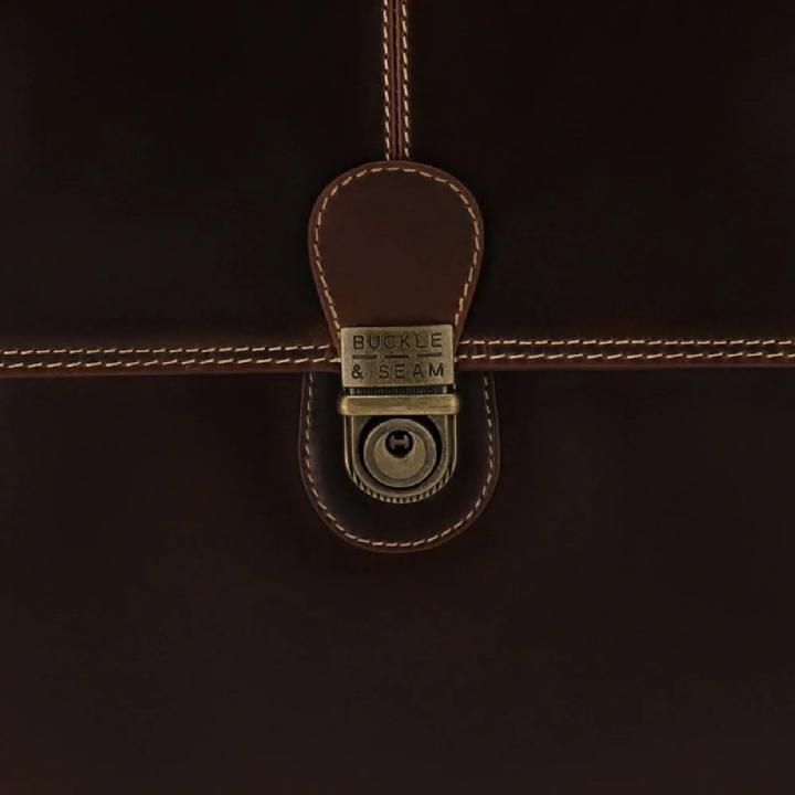 Image du produit Buckle & Seam Serviette Sierra Marron/Bleu