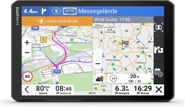 Garmin GPS dezl LGV820 8" pour camions, Europe (8")
