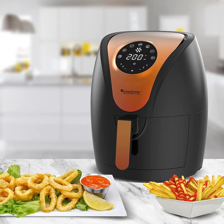 Immagine prodotto TurboTronic By Z-Line Friggitrice digitale ad aria calda nera