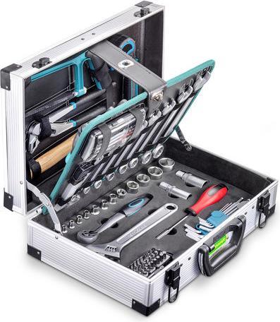 technocraft Alu-Werkzeugkoffer TOP COMPACT 94-tlg (94 Teile)