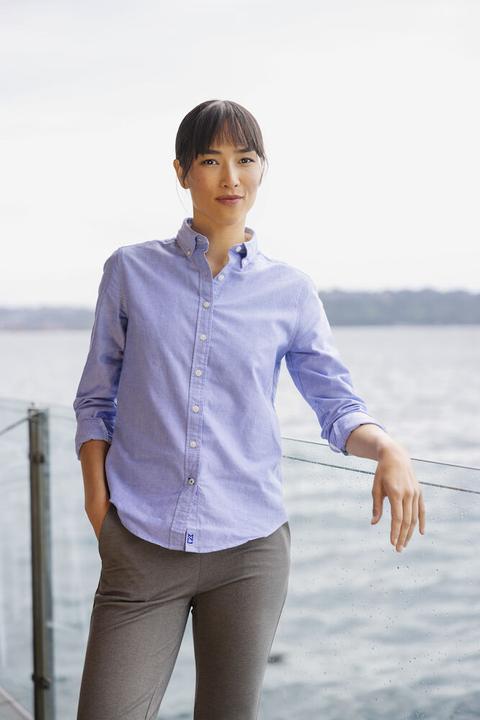 Produktbild Cutter & Buck Belfair Oxford Shirt Ladies (L)
