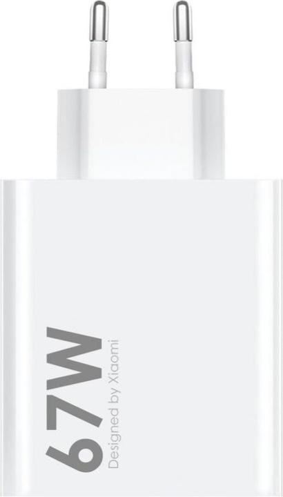 Xiaomi MDY-14-EW USB-A 67W Travel Charger White (Bulk) (67 W)