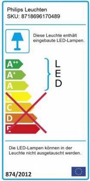 Label énergétique Philips Hue Base de l'empreinte de la teinte (1180 lm)