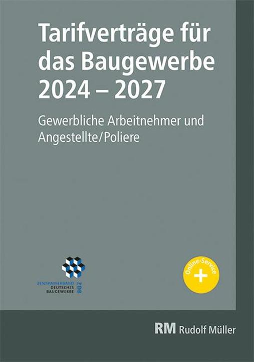 Image du produit Tarifverträge für das Baugewerbe 2024-2027 (Allemand, Heribert Jöris, 2024)